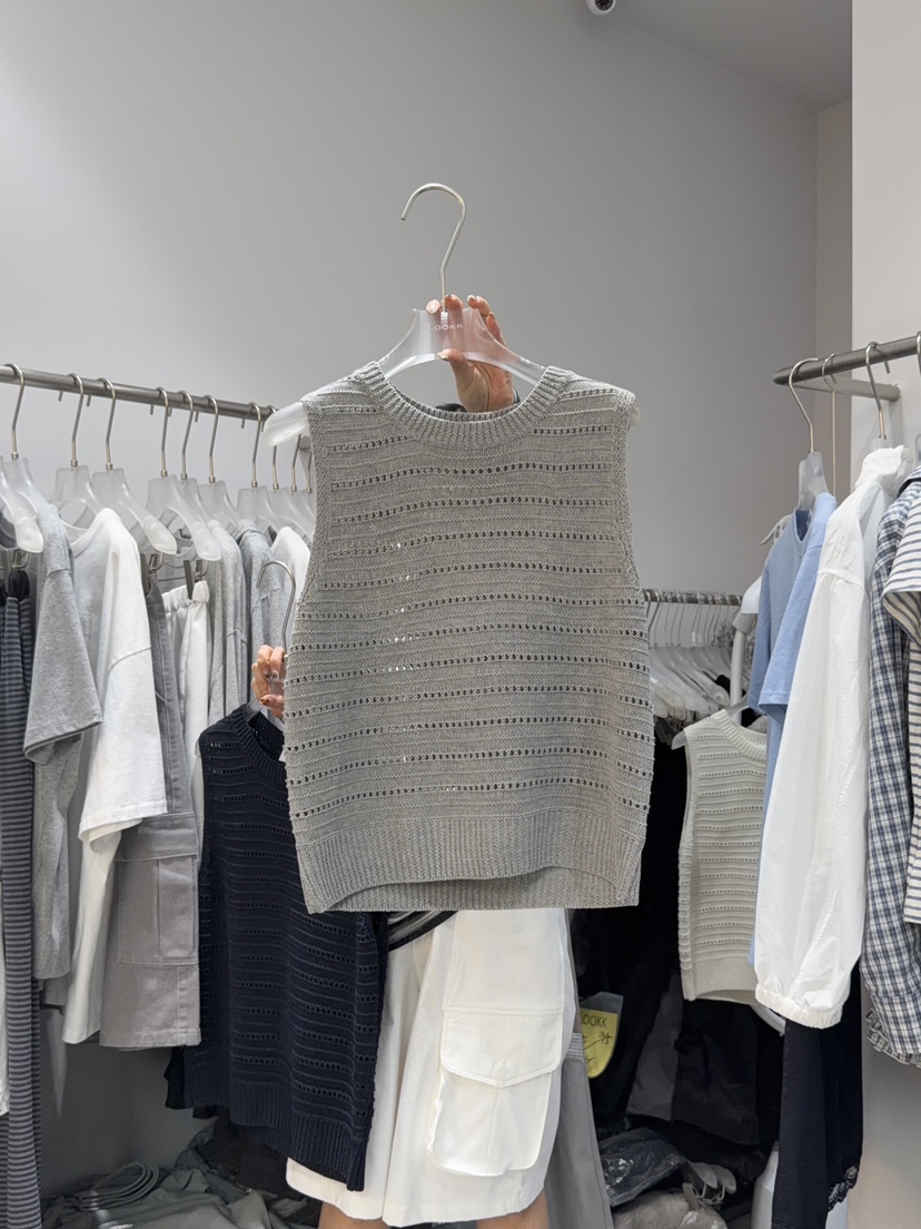 LOOKK/MIMME韓國東大門代購女士新款時尚休閑26春夏吊帶背心LOOKK/MIMME吊帶/背心圖色2