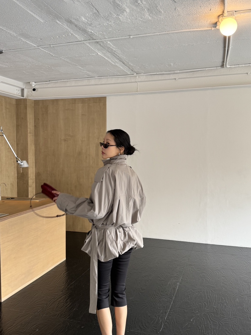 LIMLIMLIM韓國東大門代購女士新款推薦人氣休閑夾克含腰帶LIM LIM LIM夾克