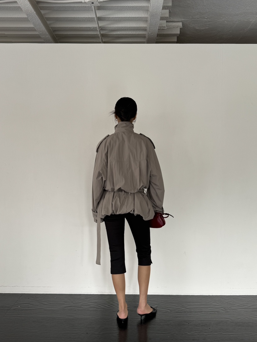 LIMLIMLIM韓國東大門代購女士新款推薦人氣休閑夾克含腰帶LIM LIM LIM夾克