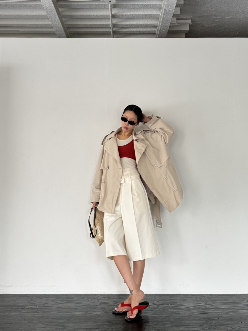 LIMLIMLIM韓國東大門代購女士新款推薦人氣休閑夾克含腰帶LIM LIM LIM夾克