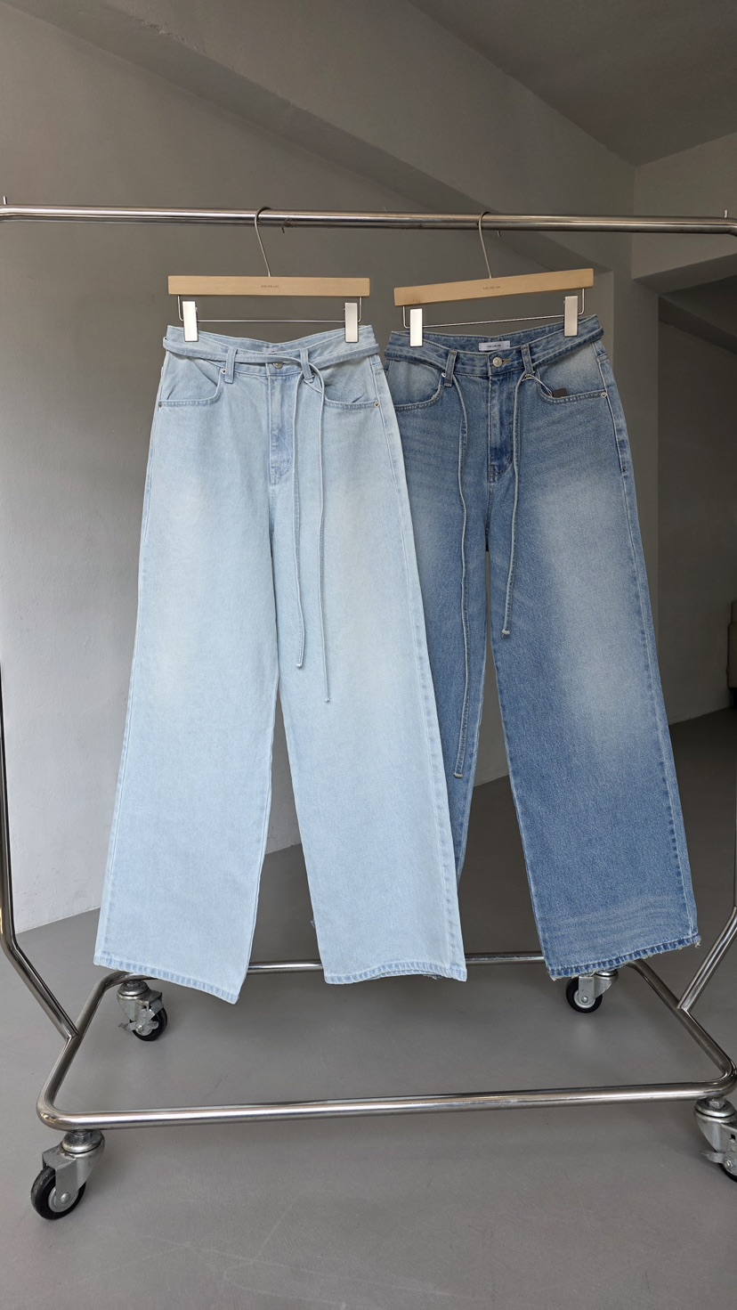 LIMLIMLIM韓國東大門直郵女裝新款時尚人氣職業牛仔褲復古LIM LIM LIM牛仔褲