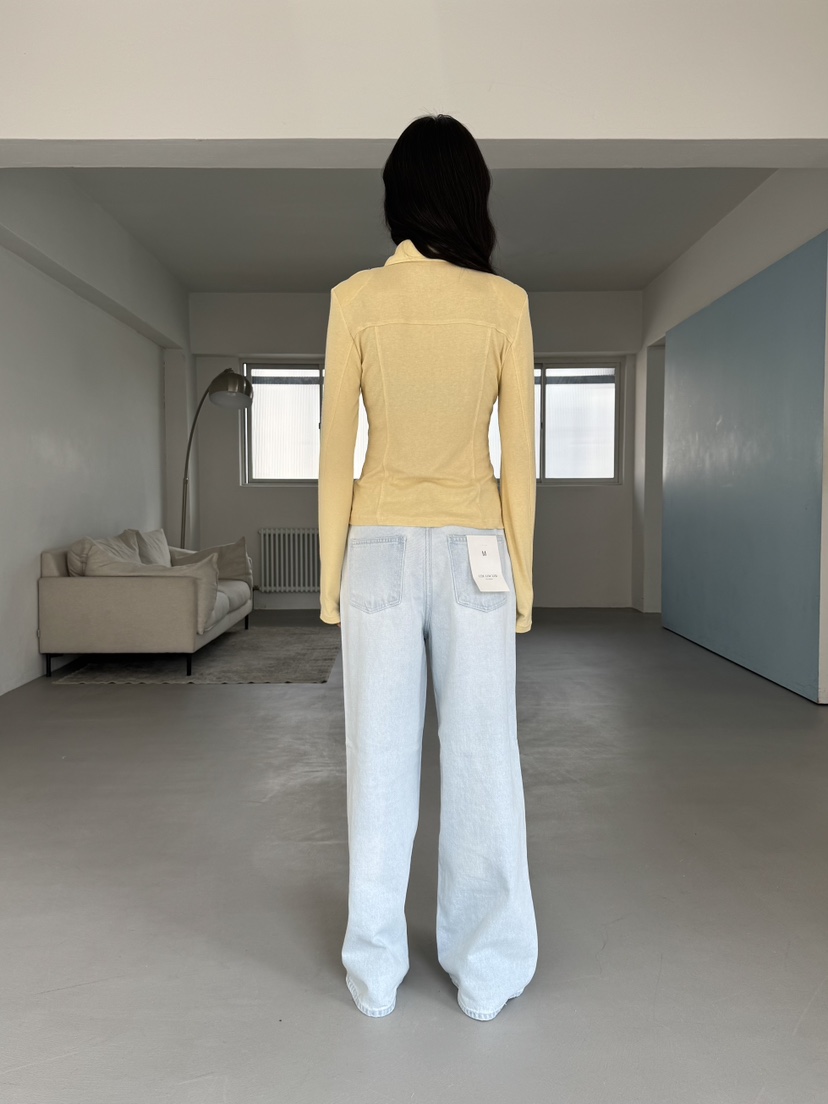 LIMLIMLIM韓國東大門直郵女裝新款時尚人氣職業牛仔褲復古LIM LIM LIM牛仔褲