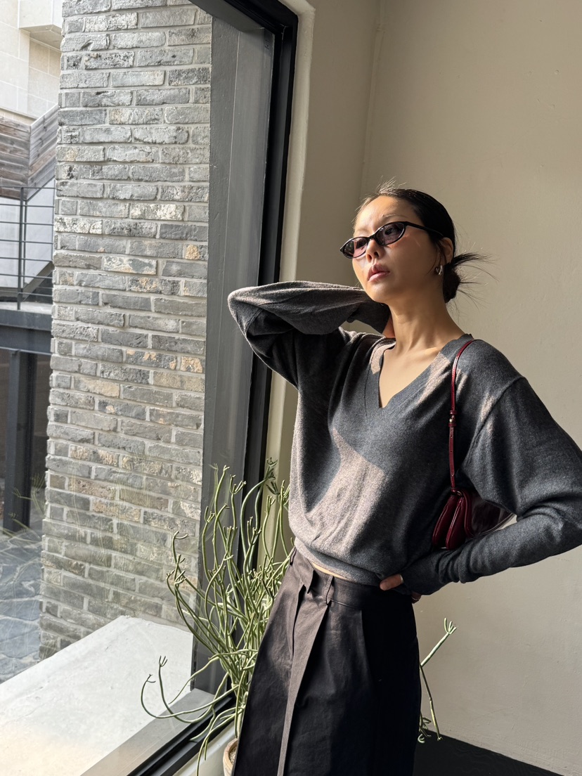 LIMLIMLIM韓國東大門直郵女士新款26春夏人氣熱賣時尚針織衫LIM LIM LIM針織衫