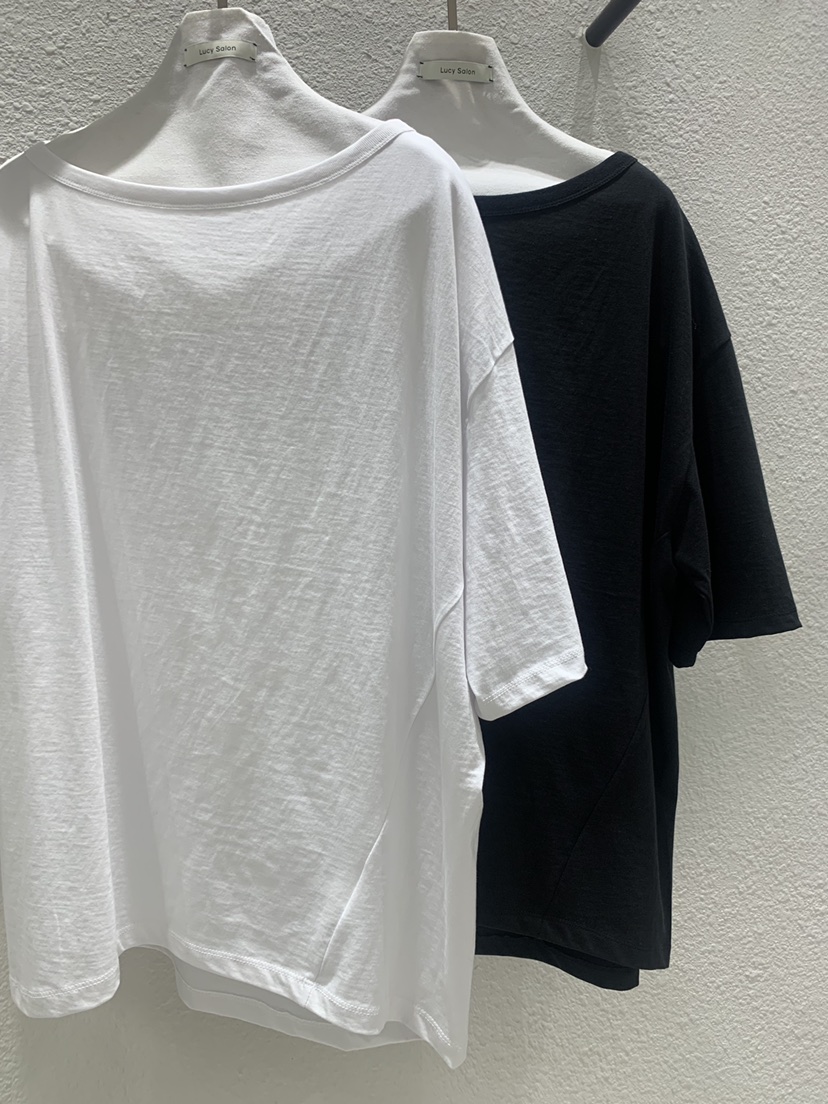 LUCY SALON韓國直郵實拍女士新品人氣職業26春夏熱賣T恤LUCY SALONT恤
