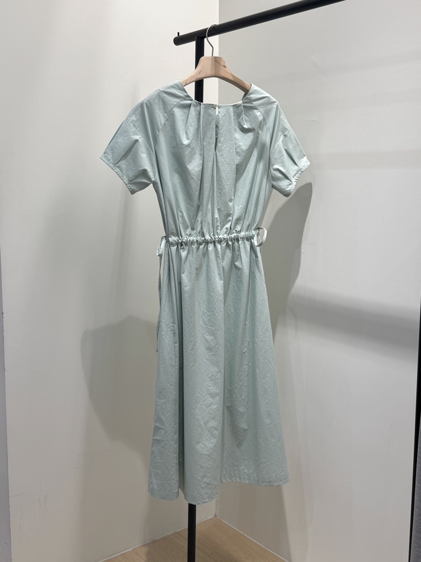 LONG PEAK韓國直郵女士新品時尚職業休閑人氣連衣裙褶皺LONG PEAK連衣裙