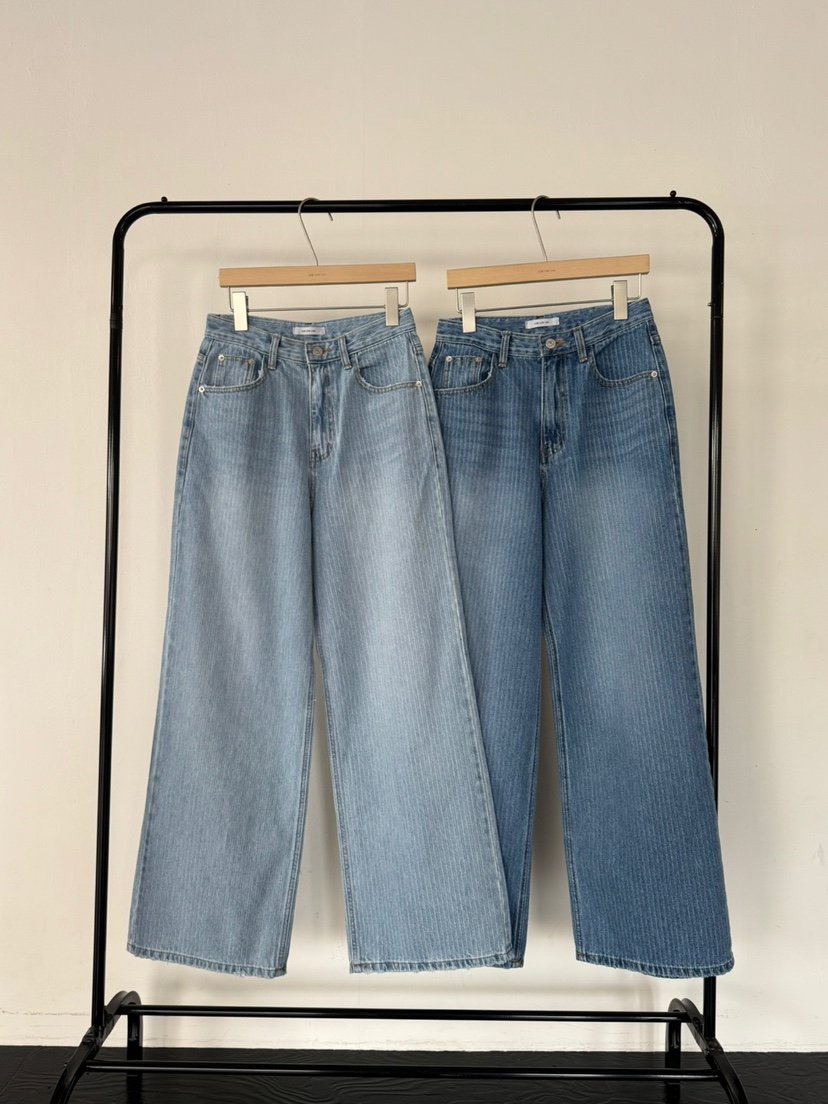 LIMLIMLIM韓國直郵實拍女裝新款休閑時尚職業熱賣牛仔褲口袋LIM LIM LIM牛仔褲