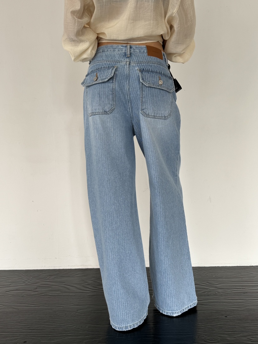 LIMLIMLIM韓國直郵實拍女裝新款休閑時尚職業熱賣牛仔褲口袋LIM LIM LIM牛仔褲