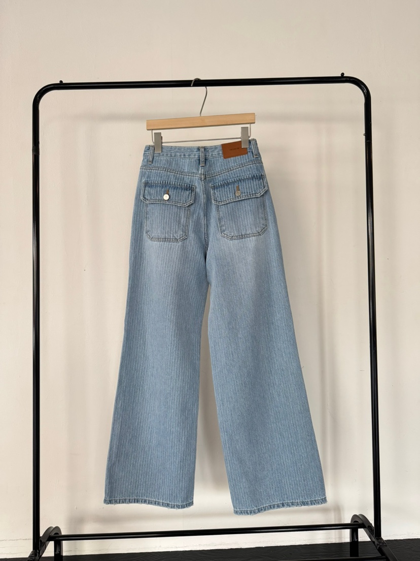 LIMLIMLIM韓國直郵實拍女裝新款休閑時尚職業熱賣牛仔褲口袋LIM LIM LIM牛仔褲