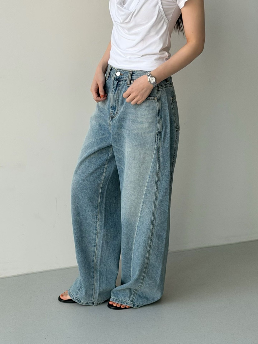 ARKIE/TAF韓國代購女裝新品休閑人氣熱賣職業時尚牛仔褲ARKIE/TAF牛仔褲