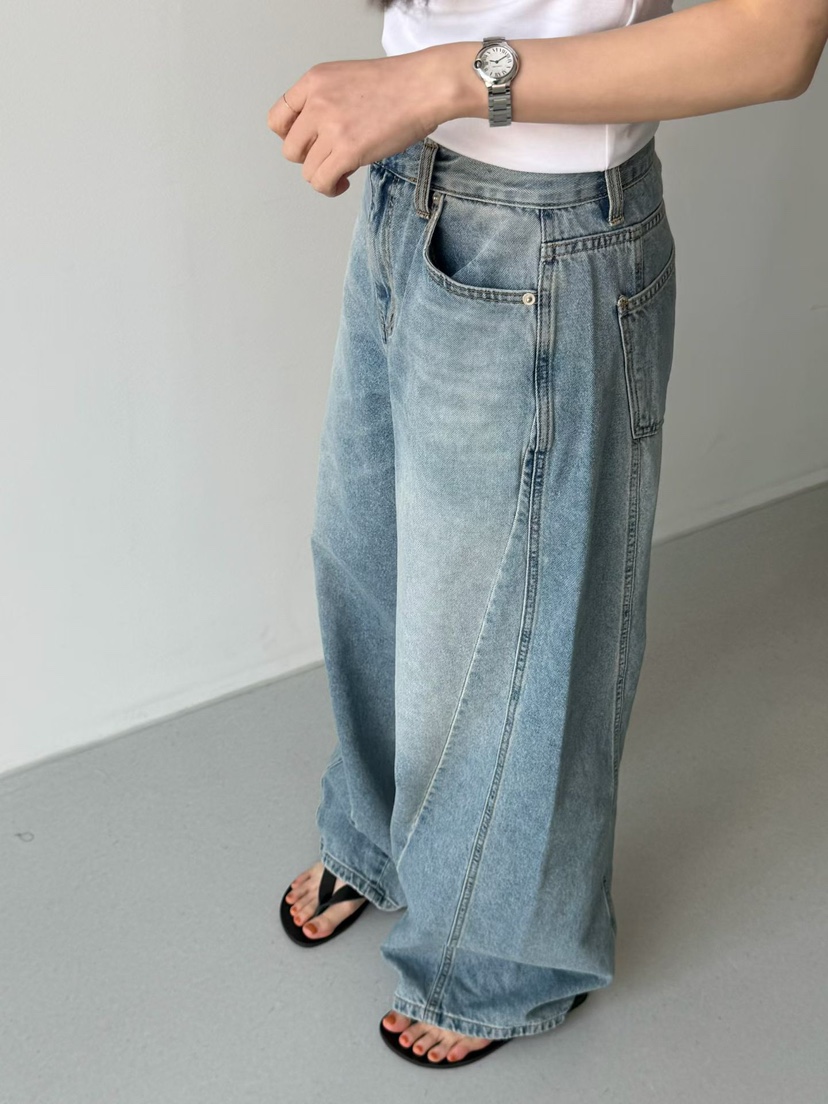 ARKIE/TAF韓國代購女裝新品休閑人氣熱賣職業時尚牛仔褲ARKIE/TAF牛仔褲