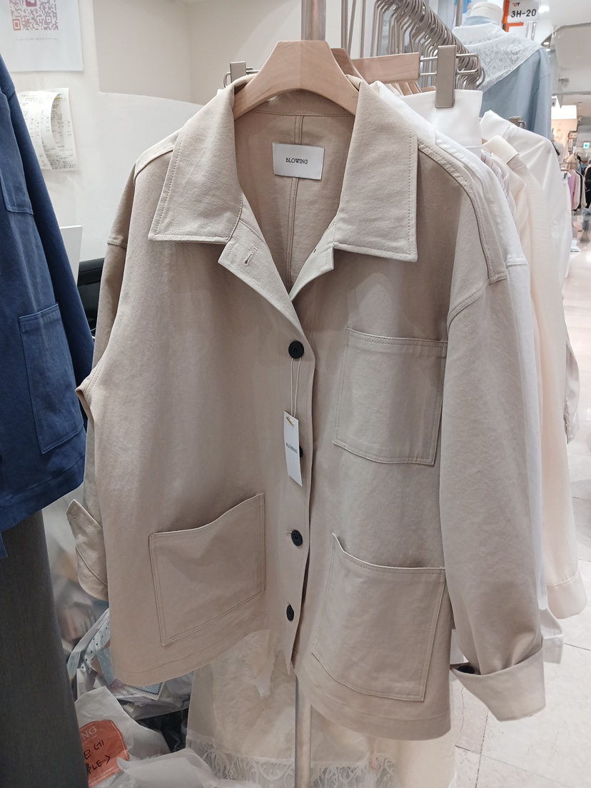 X韓國東大門直郵女士新品熱賣推薦職業休閑時尚人氣26春夏夾克BLOWING夾克