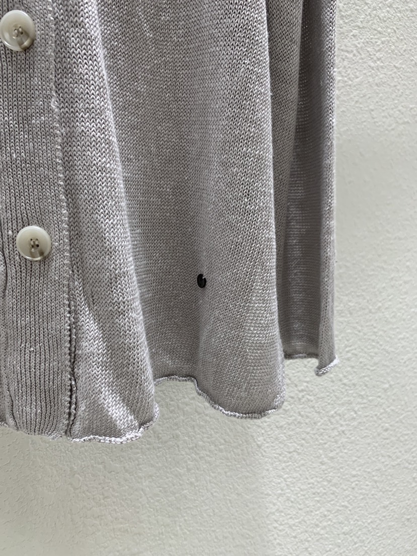 LUCY SALON韓國直郵實拍女士新品熱賣針織衫亞麻寬松開衫LUCY SALON針織衫