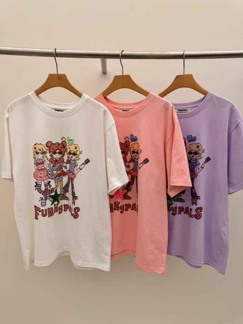 THORE韓國直郵實拍女裝新款26春夏職業人氣推薦熱賣時尚T恤THORET恤