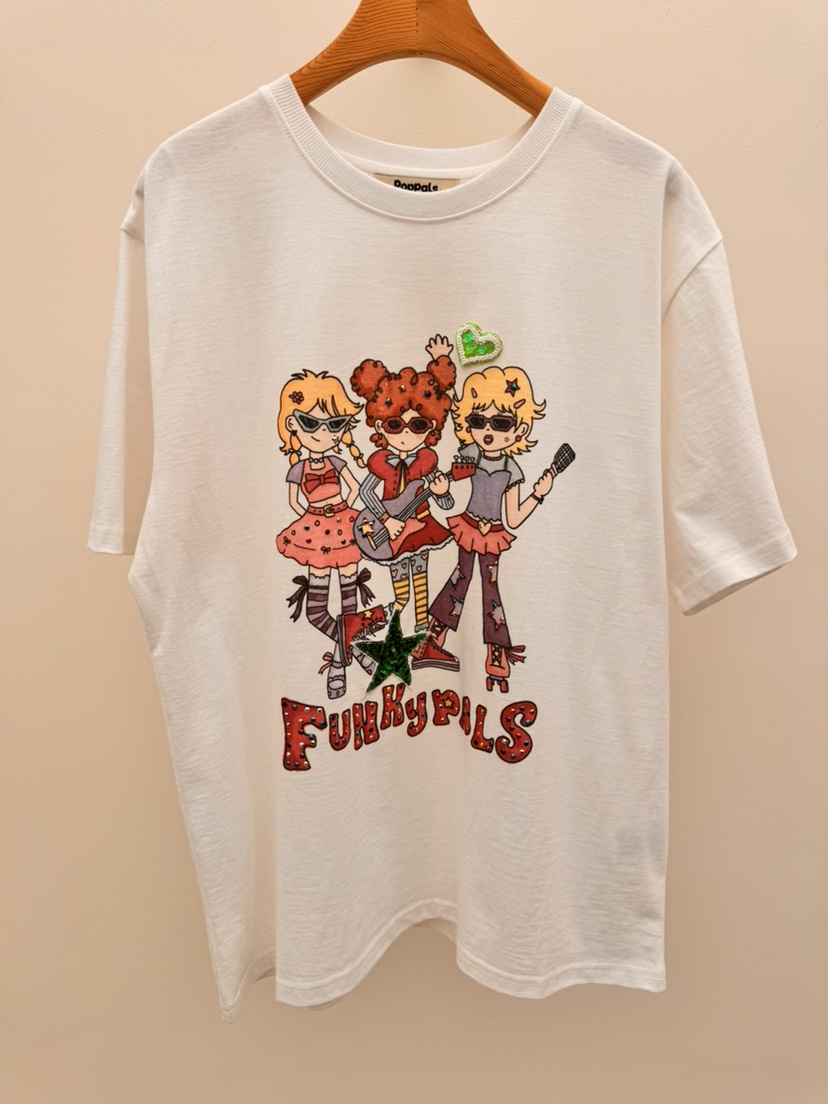 THORE韓國直郵實拍女裝新款26春夏職業人氣推薦熱賣時尚T恤THORET恤圖色1