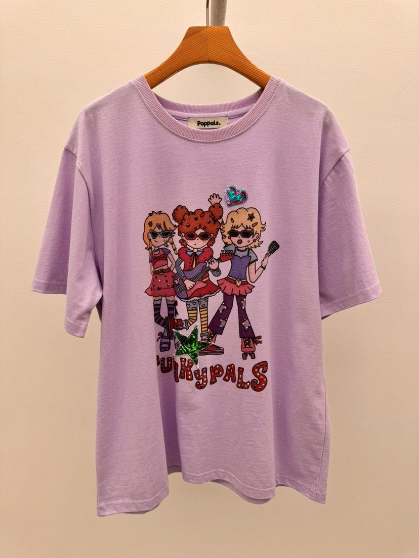 THORE韓國直郵實拍女裝新款26春夏職業人氣推薦熱賣時尚T恤THORET恤圖色3