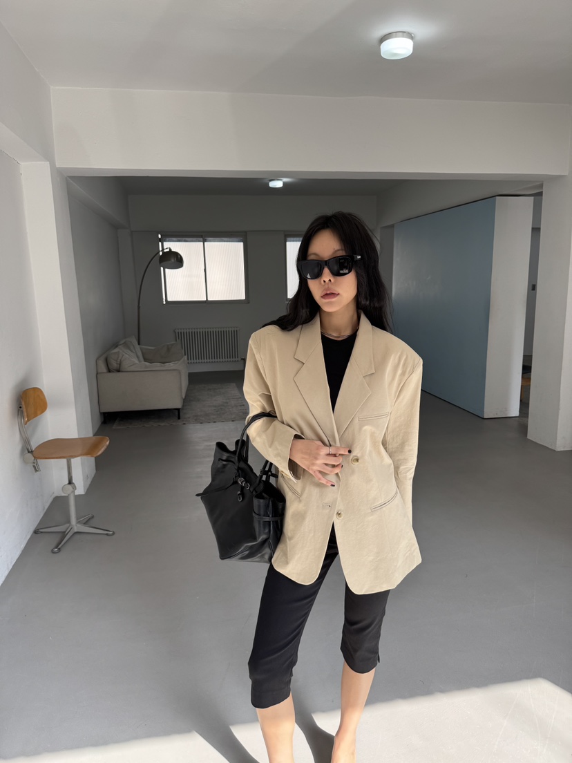 LIMLIMLIM韓國直郵實拍女裝新款推薦熱賣人氣時尚職業夾克棉LIM LIM LIM夾克