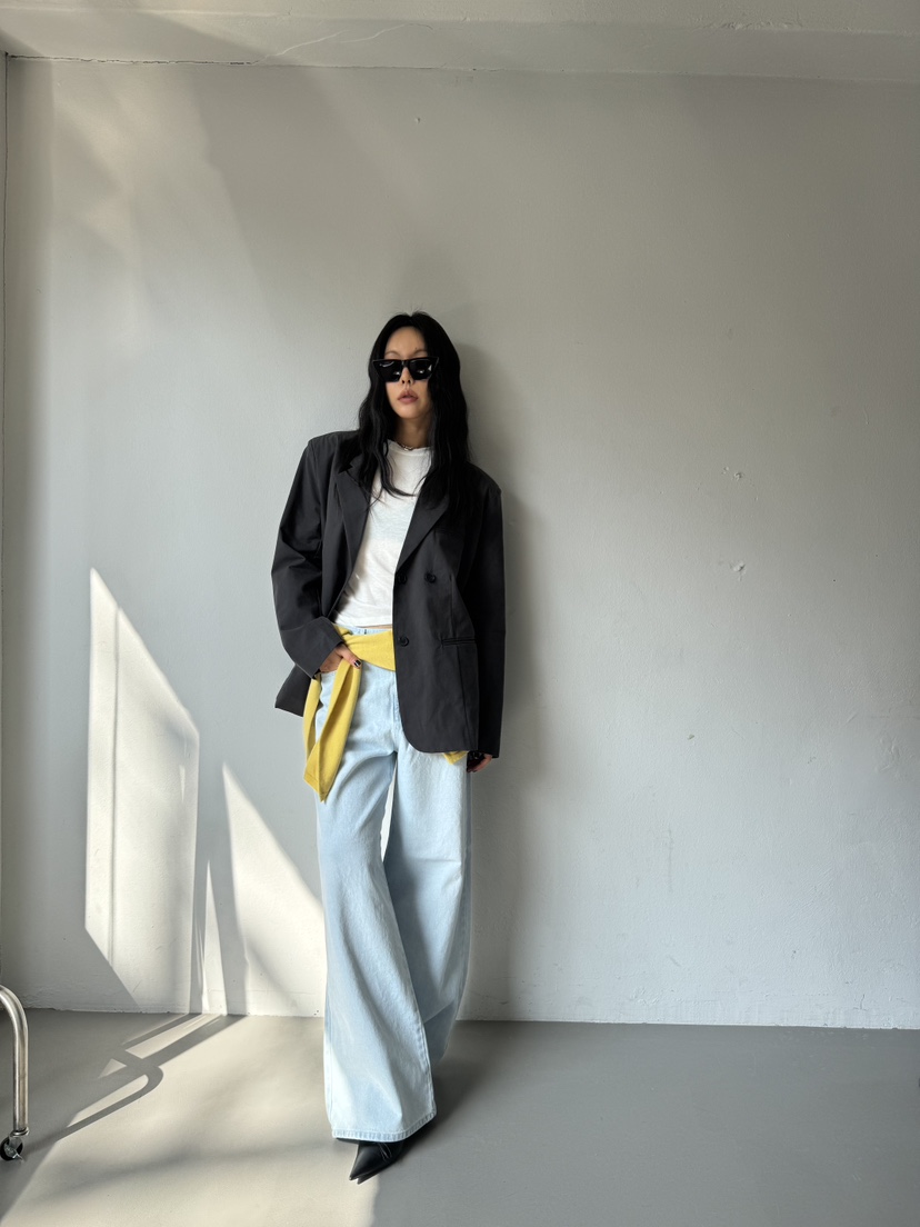 LIMLIMLIM韓國直郵實拍女裝新款推薦熱賣人氣時尚職業夾克棉LIM LIM LIM夾克