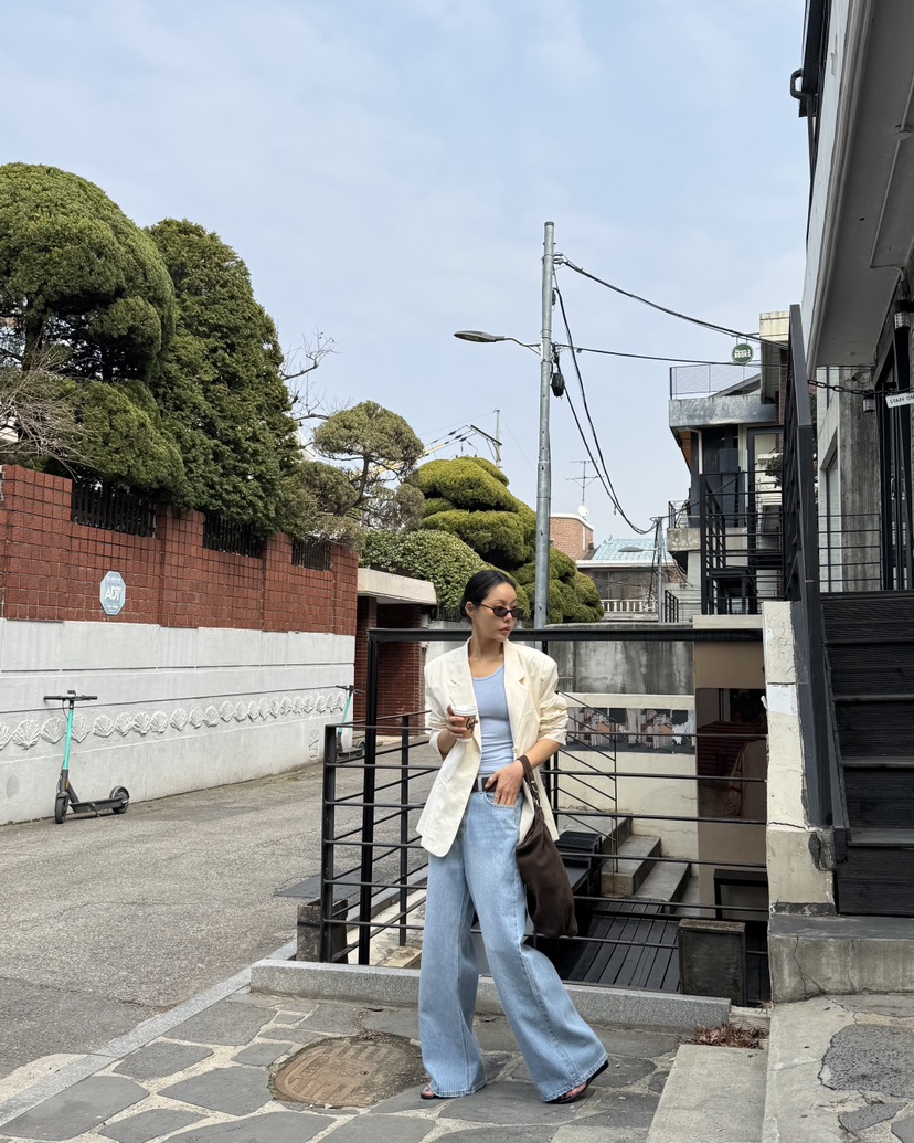 LIMLIMLIM韓國直郵實拍女裝新款推薦熱賣人氣時尚職業夾克棉LIM LIM LIM夾克