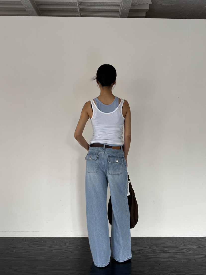 LIMLIMLIM韓國東大門直郵女裝新品推薦吊帶背心不含內搭假兩件LIM LIM LIM吊帶/背心