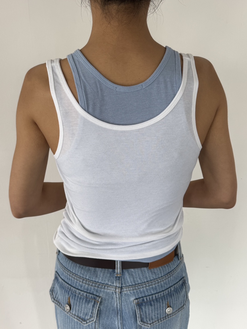 LIMLIMLIM韓國東大門直郵女裝新品推薦吊帶背心不含內搭假兩件LIM LIM LIM吊帶/背心