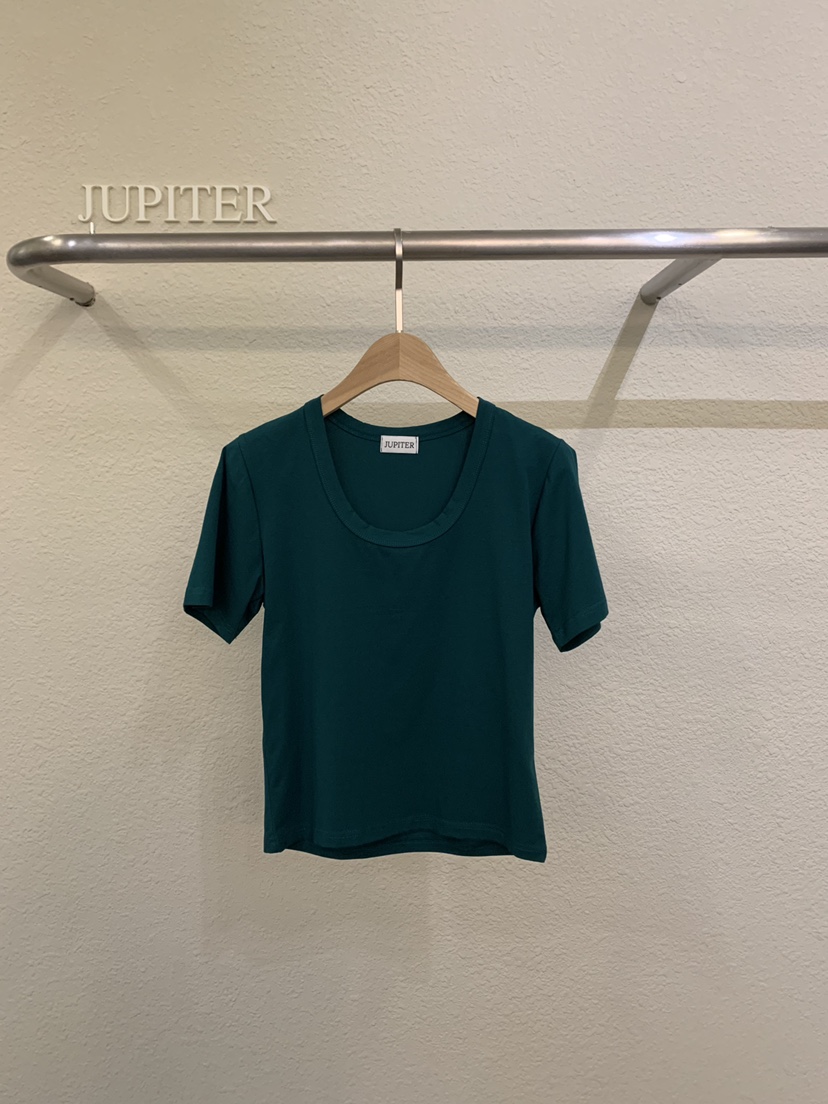 JUPITER韓國東大門代購女裝新款休閑26春夏時尚推薦T恤絲質JUPITERT恤圖色3