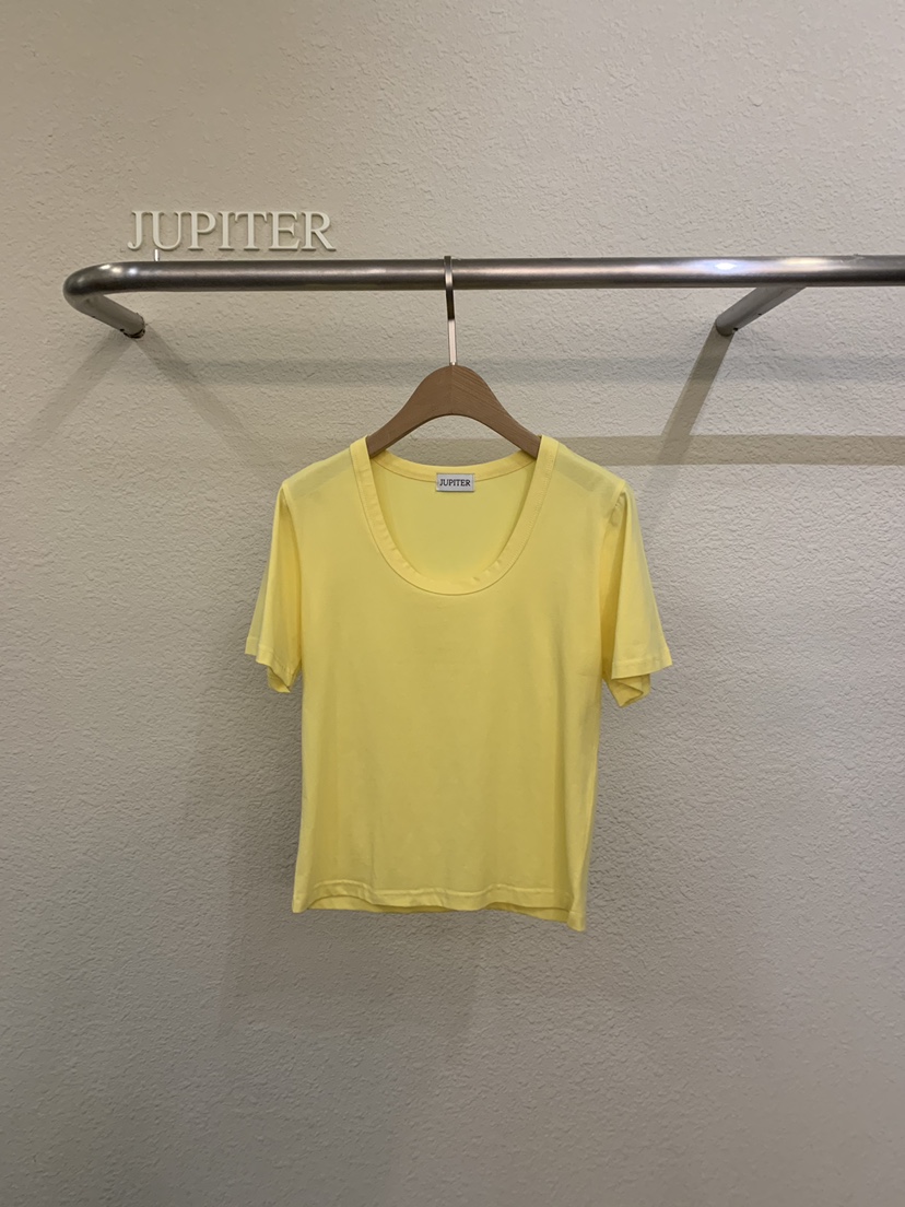 JUPITER韓國東大門代購女裝新款休閑26春夏時尚推薦T恤絲質JUPITERT恤圖色6