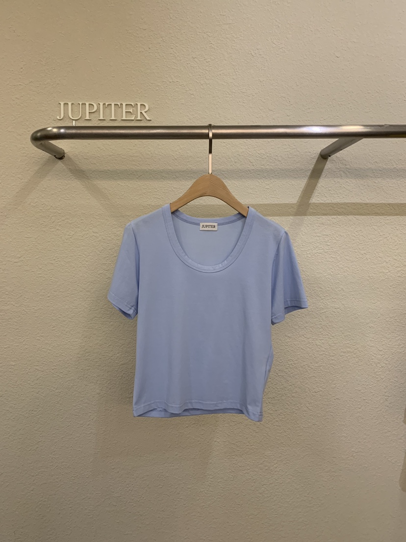 JUPITER韓國東大門代購女裝新款休閑26春夏時尚推薦T恤絲質JUPITERT恤圖色7