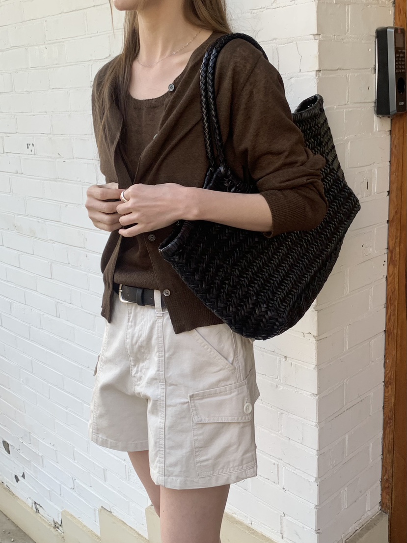 LONG PEAK韓國東大門代購女士新款熱賣針織衫天然亞麻開衫LONG PEAK針織衫