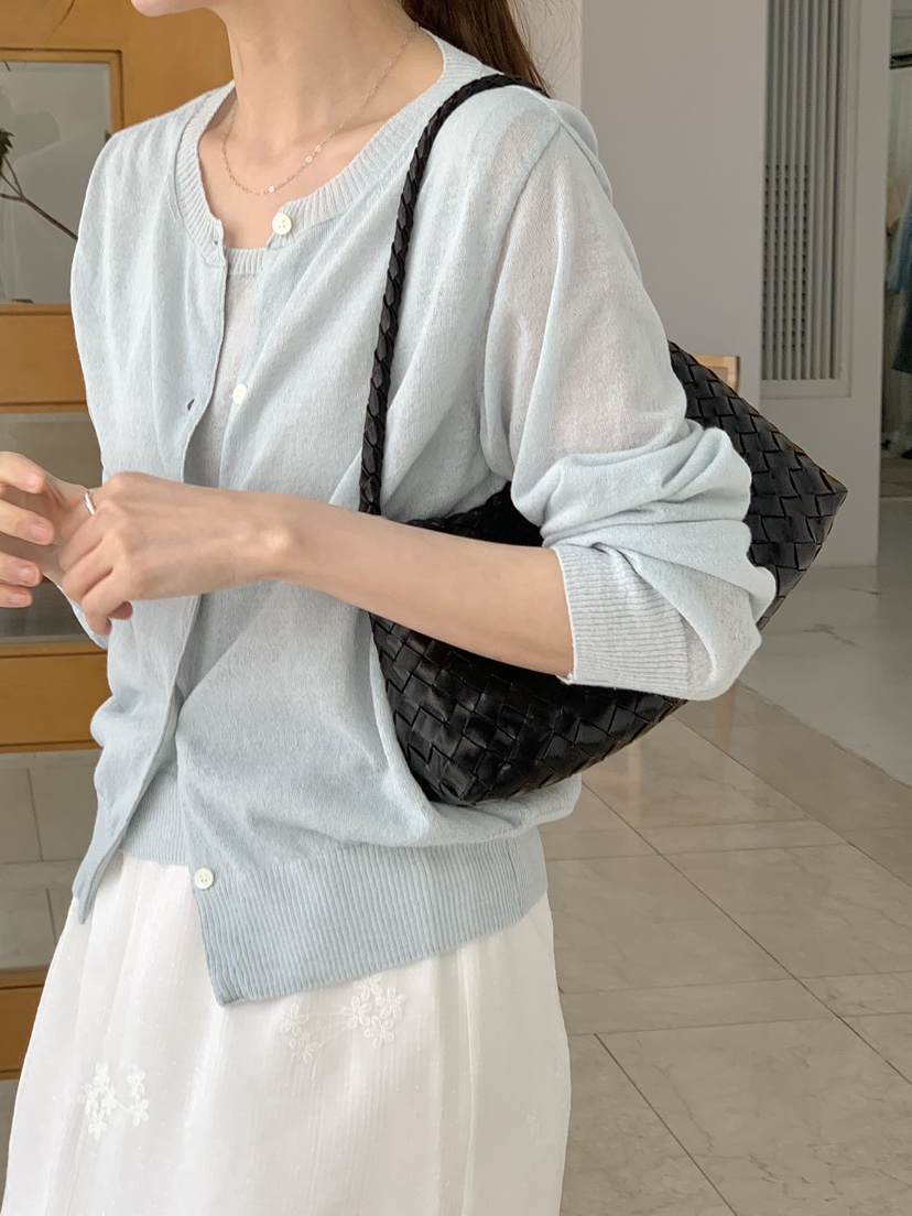 LONG PEAK韓國東大門代購女士新款熱賣針織衫天然亞麻開衫LONG PEAK針織衫