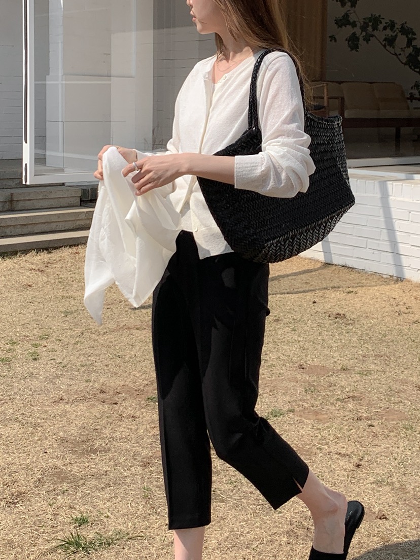 LONG PEAK韓國東大門代購女士新款熱賣針織衫天然亞麻開衫LONG PEAK針織衫