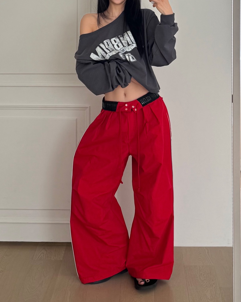 OKIE韓國東大門直郵女裝新款時尚休閑職業推薦26春夏長袖T恤OKIE長袖T恤