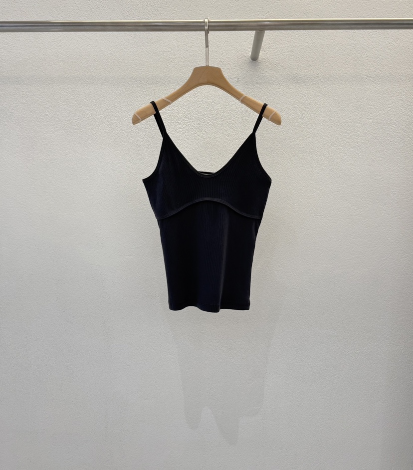 ABLERING韓國東大門直郵女士新款時尚推薦職業26春夏吊帶背心ABLE STANDARD/ABLERING吊帶/背心圖色4墨色