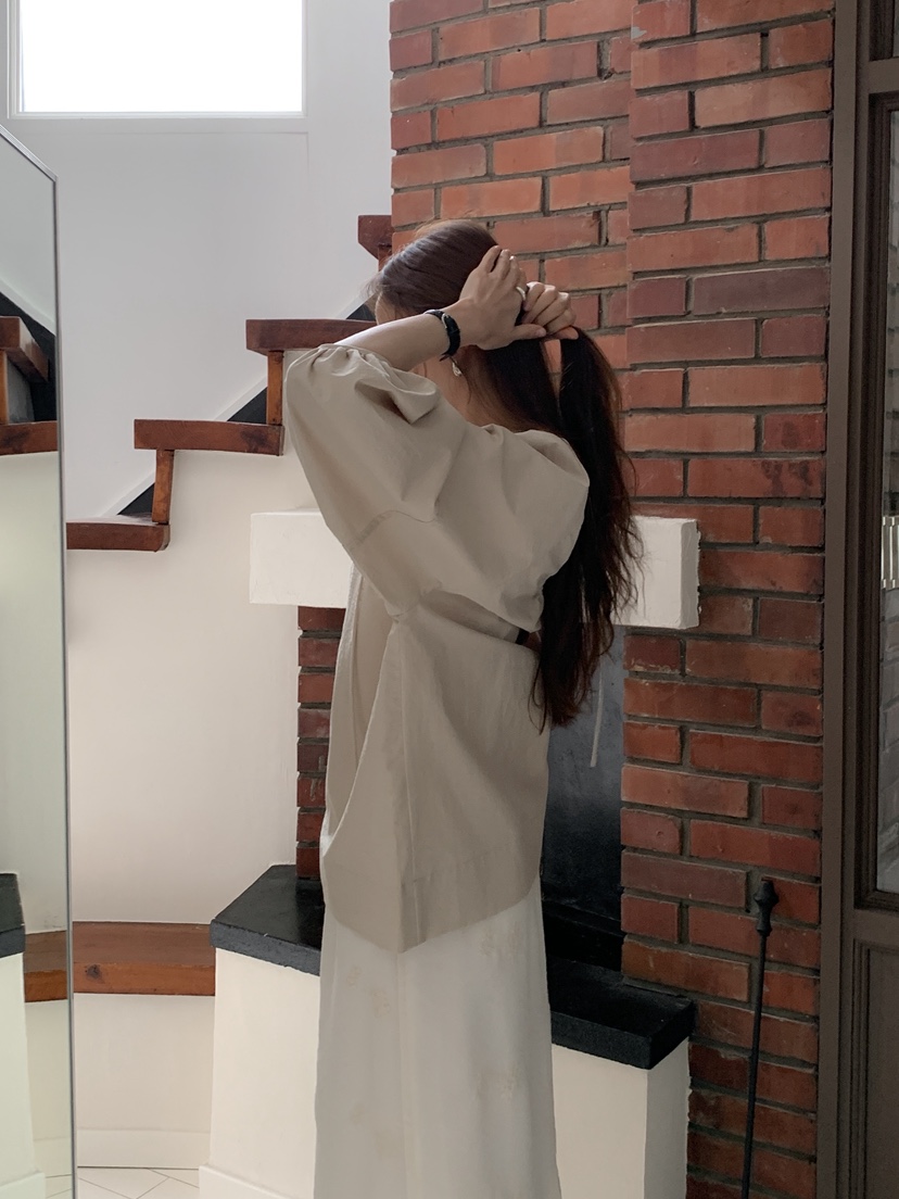 LONG PEAK韓國代購女士新款26春夏推薦休閑熱賣襯衫蕾絲衫LONG PEAK襯衫/蕾絲衫