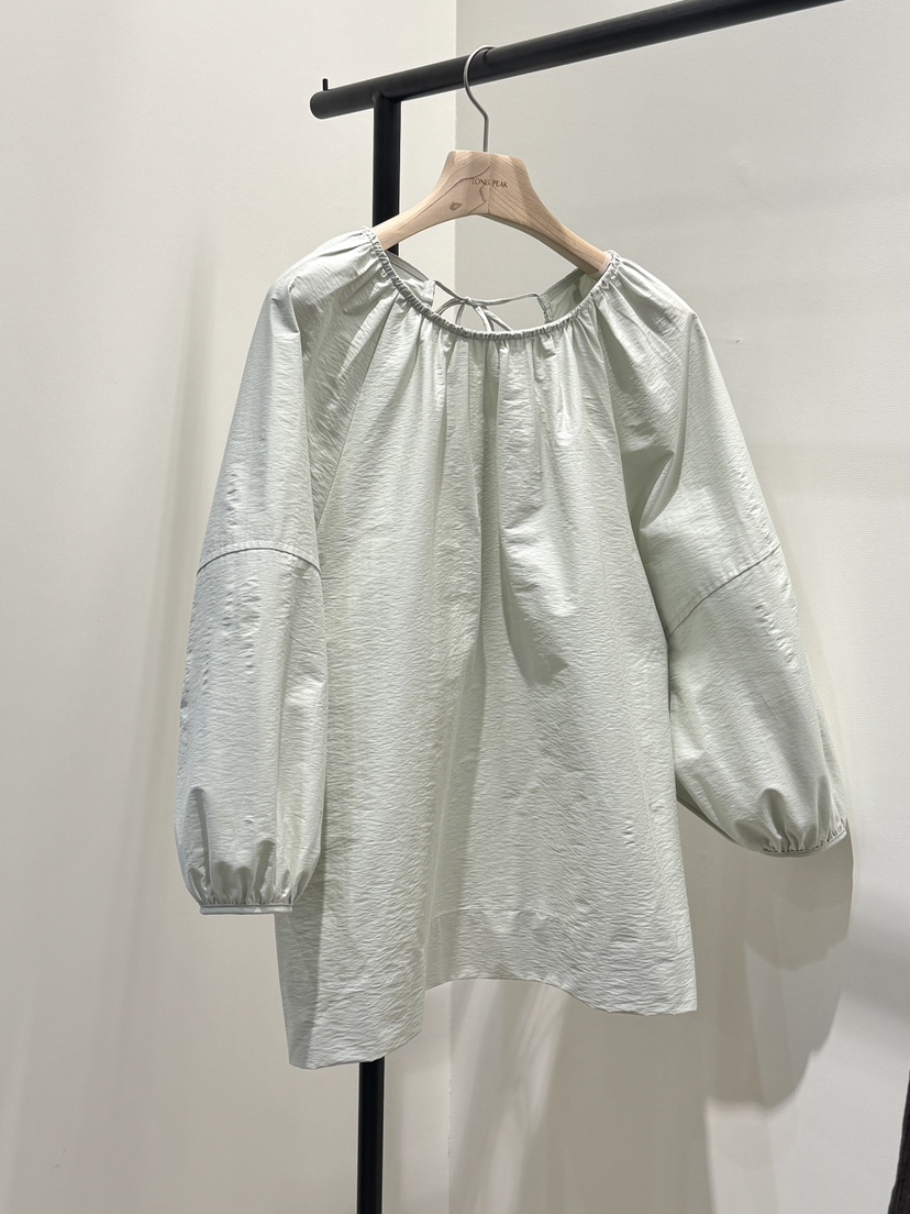 LONG PEAK韓國代購女士新款26春夏推薦休閑熱賣襯衫蕾絲衫LONG PEAK襯衫/蕾絲衫圖色2