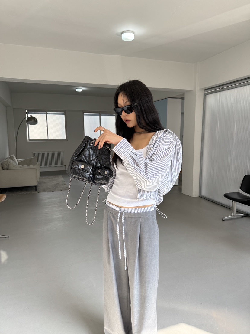 LIMLIMLIM韓國東大門代購女士新款26春夏襯衫蕾絲衫連帽衫LIM LIM LIM襯衫/蕾絲衫