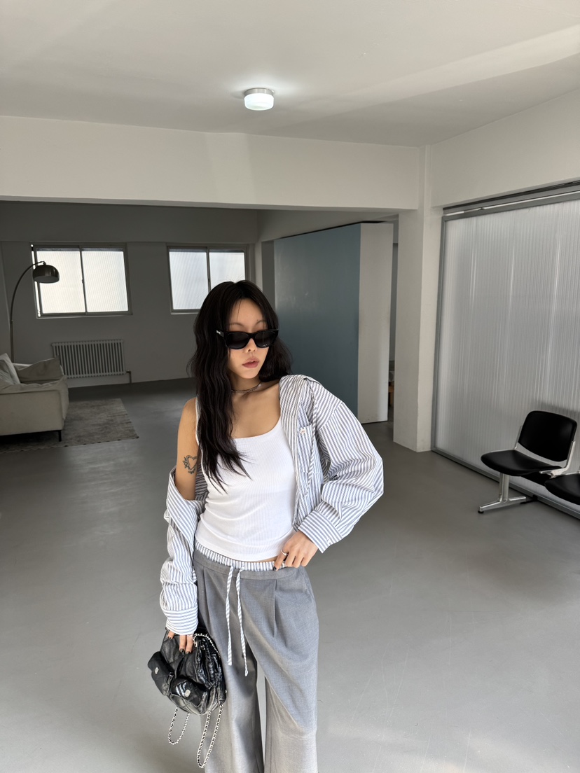 LIMLIMLIM韓國東大門代購女士新款26春夏襯衫蕾絲衫連帽衫LIM LIM LIM襯衫/蕾絲衫