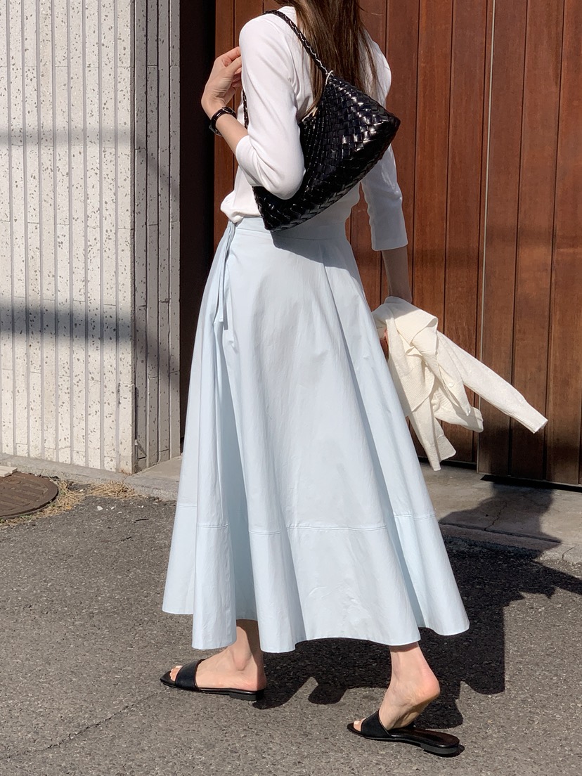 LONG PEAK韓國代購女士新款26春夏職業人氣休閑熱賣長裙LONG PEAK長裙