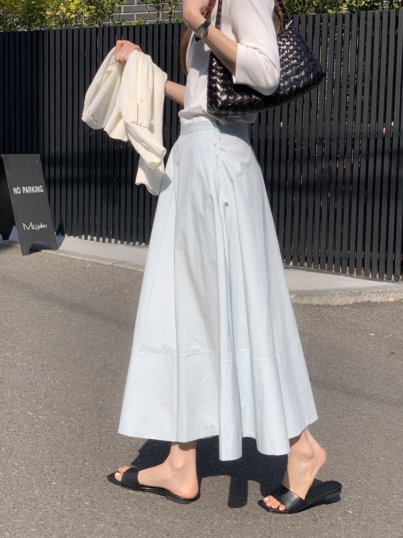 LONG PEAK韓國代購女士新款26春夏職業人氣休閑熱賣長裙LONG PEAK長裙