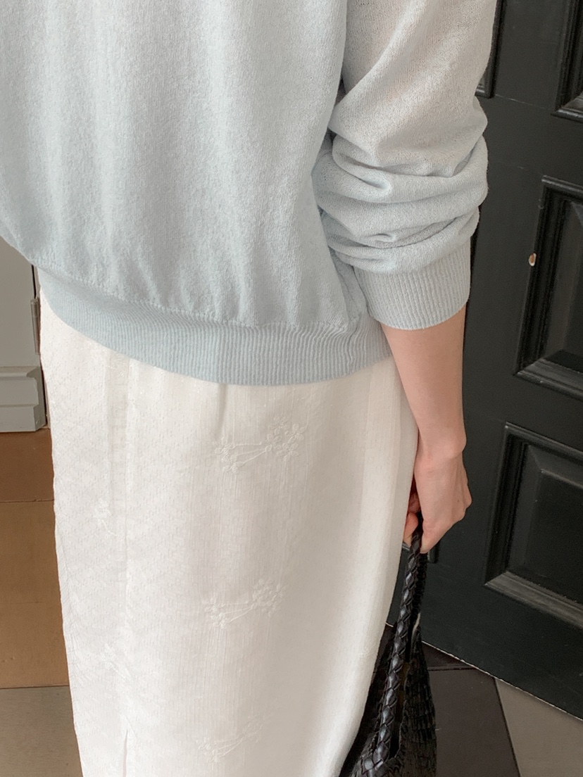 LONG PEAK韓國代購女裝新品職業熱賣時尚休閑26春夏長裙蕾絲LONG PEAK長裙