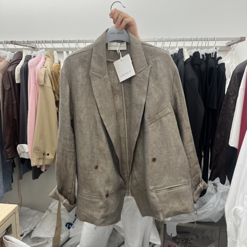 LONDON FLAT韓國東大門代購女裝新款職業時尚26春夏夾克LONDON FLAT夾克圖色1