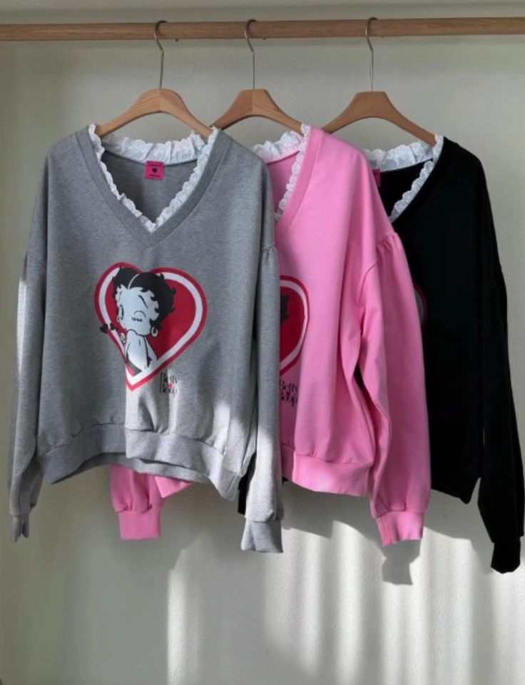 OURWAVE/OUR ROOM韓國東大門直郵女裝新款職業休閑衛衣Our Wave/Our Room衛衣圖色2左二色