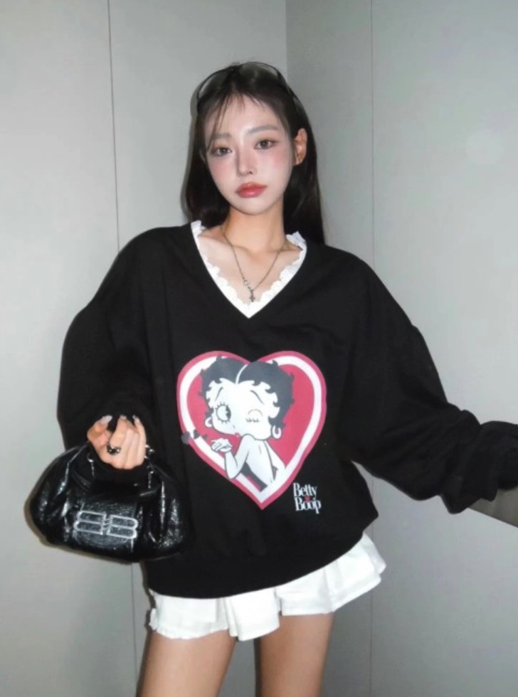 OURWAVE/OUR ROOM韓國東大門直郵女裝新款職業休閑衛衣Our Wave/Our Room衛衣圖色3