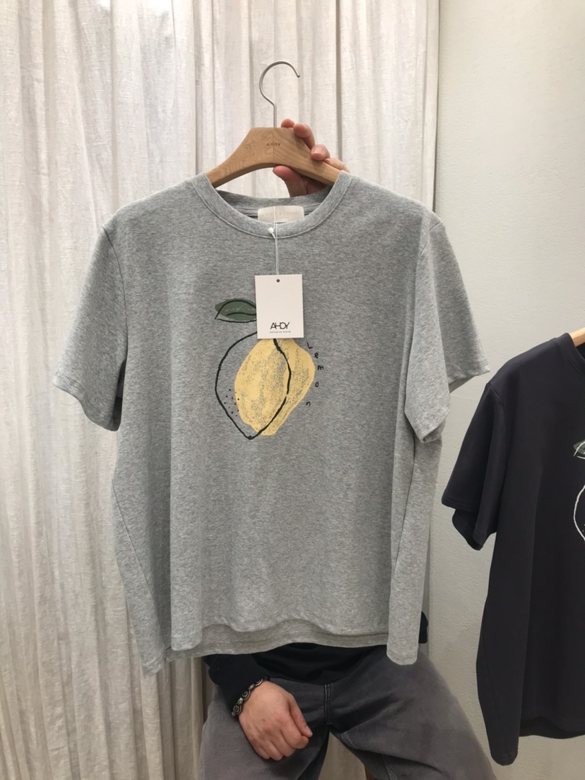 AHOY韓國直郵實拍女裝新品休閑推薦熱賣職業人氣26春夏T恤AHOYT恤圖色1