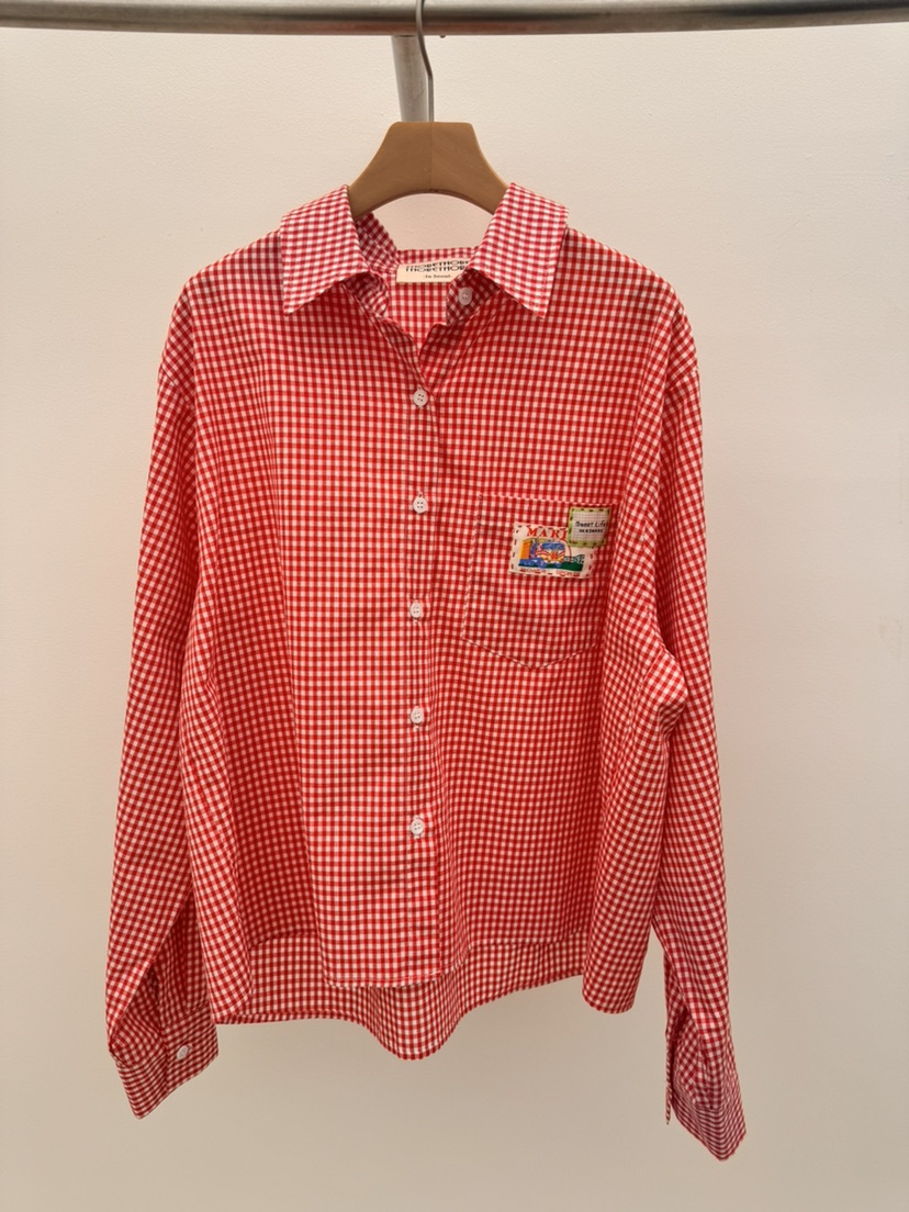 THORE韓國東大門代購女裝新品熱賣時尚職業人氣襯衫蕾絲衫THORE襯衫/蕾絲衫圖色1