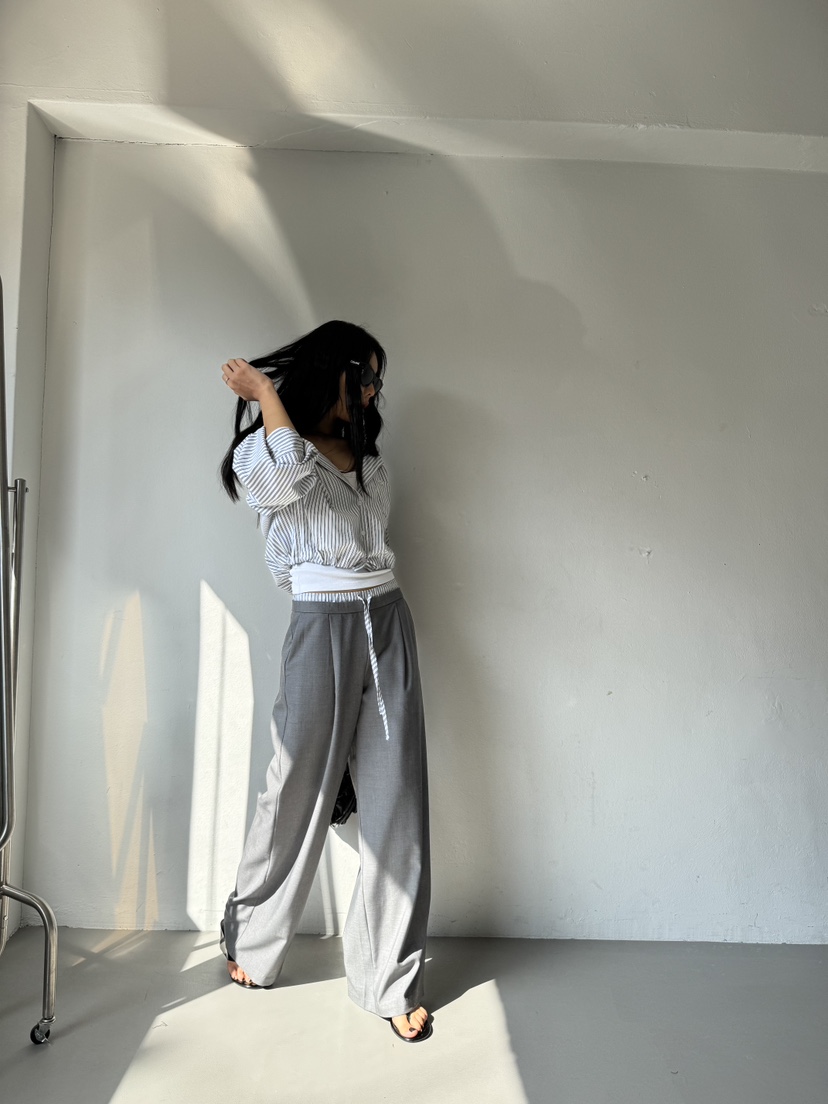 LIMLIMLIM韓國東大門代購女士新款時尚26春夏休閑推薦休閑褲LIM LIM LIM休閑褲