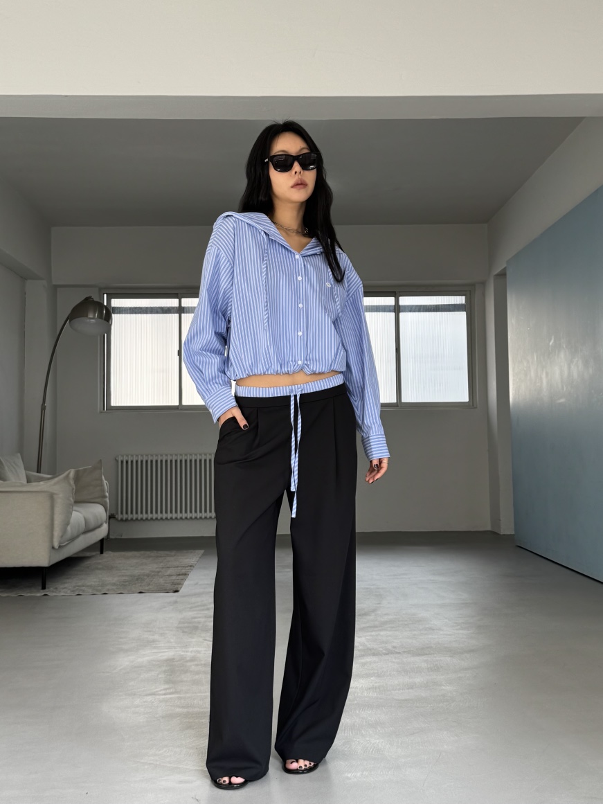 LIMLIMLIM韓國東大門代購女士新款時尚26春夏休閑推薦休閑褲LIM LIM LIM休閑褲