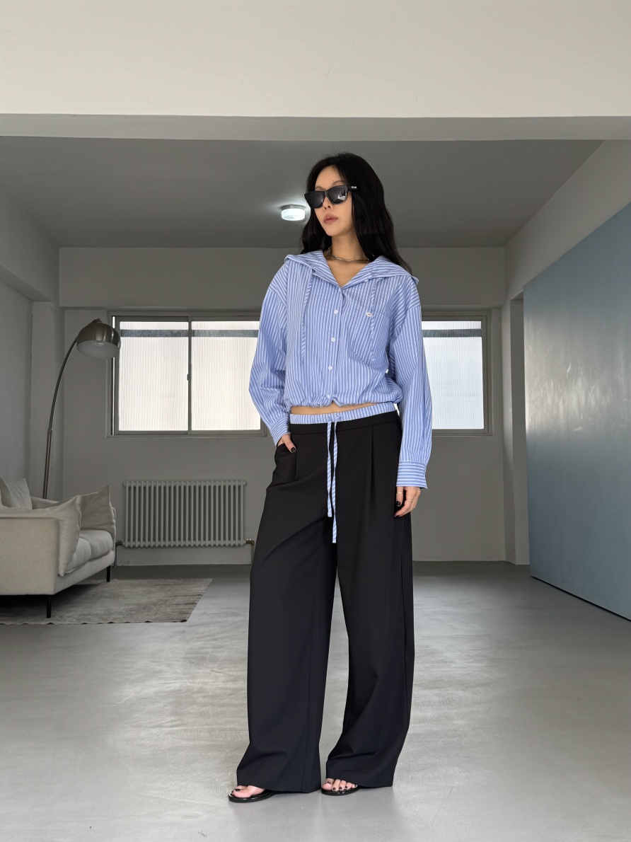 LIMLIMLIM韓國東大門代購女士新款時尚26春夏休閑推薦休閑褲LIM LIM LIM休閑褲圖色2