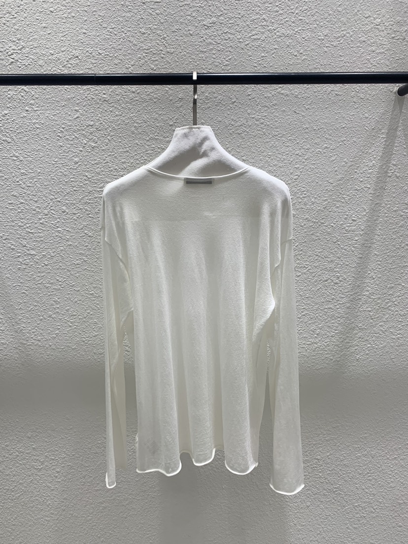 LUCY SALON韓國東大門直郵女裝新款推薦長袖T恤船領透視LUCY SALON長袖T恤