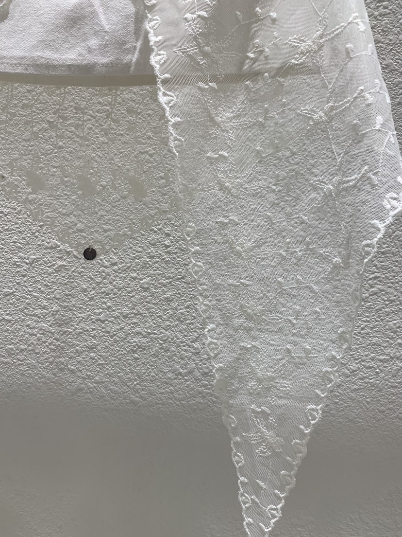 LUCY SALON韓國直郵女裝新品推薦休閑圍巾披肩花朵蕾絲圍巾LUCY SALON圍巾/披肩