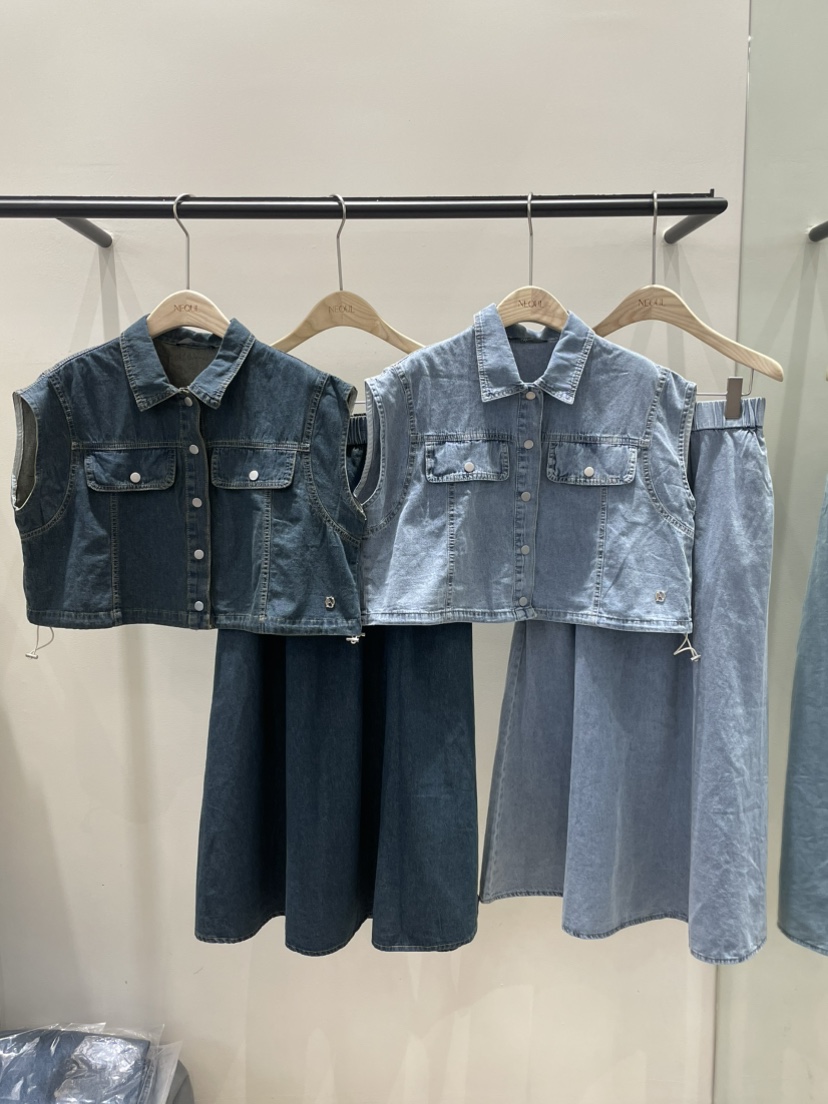 NEOUL韓國代購女裝新款休閑職業26春夏人氣推薦時尚熱賣套裝NEOUL/ahin雙領標簽套裝